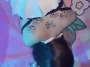 童顏巨乳紋身美女生激情愛愛 對奶子超美